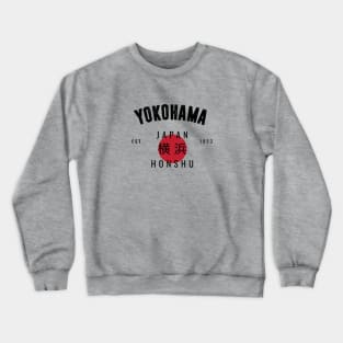 YOKOHAMA - VARSITY VINTAGE DESIGN | EST. 1853 Crewneck Sweatshirt